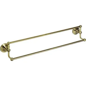 Držák ručníků 66,5x12,5 cm bronzová