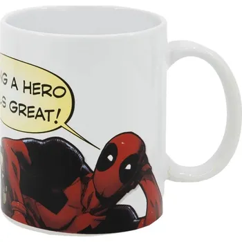 Keramický hrnek Marvel|Deadpool: Být hrdina (objem 315 ml)