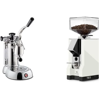 Kávovar La Pavoni Stradivari Professional Lusso + Eureka Mignon…
