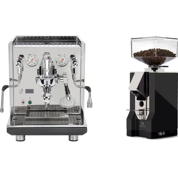Kávovar ECM Synchronika II + Eureka Mignon Silenzio 55, CR black