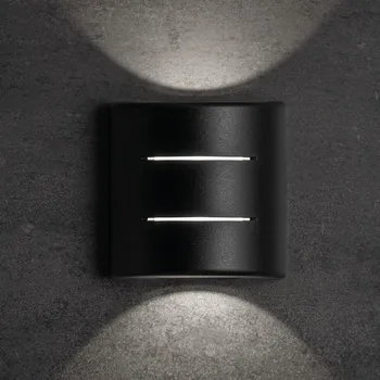 Venkovní osvětlení Kanlux 39185 - LED Venkovní nástěnné svítidlo REFAZI LED/6W/230V IP54 černá
