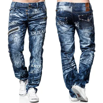 KOSMO LUPO kalhoty pánské KM051 L:32 jeans džíny 32 Jeans