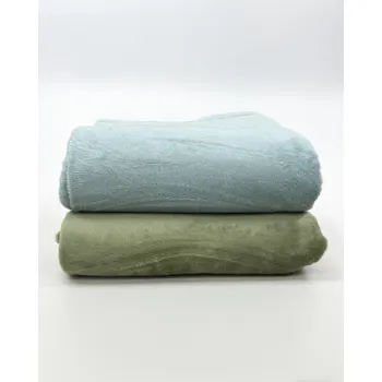 deka Deka Domoletti CORAL, přírodní zelená, 140 cm x 200 cm