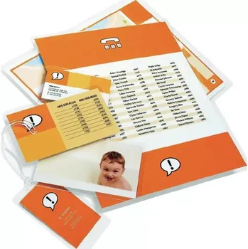 Laminovací fólie Laminovací fólie 54x86 (mm), 100ks, 2x 100mic, lesklá