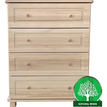 Komoda Komoda 80cm Borovice Výplň Dveří Merkury