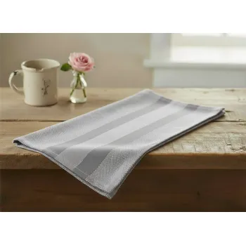 Utěrka Kuchyňská bavlněná utěrka VADIM světle šedá 50x70 cm 100% bavlna MyBestHome