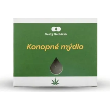 Mýdlo Svatý Sedláček Svaté pohlazení - konopné mýdlo 50g