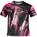 Dětské funkční triko premium ALTISPORT VOJ/ALK010TR01 ČERNÁ/SVĚTLE RŮŽOVÁ 158
