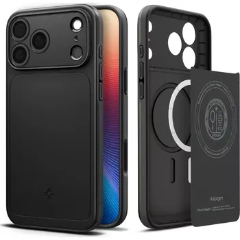 Pouzdro na mobilní telefon Pouzdro SPIGEN THIN FIT MAG kompatibilní s MagSafe pro IPHONE 17 Pro černé