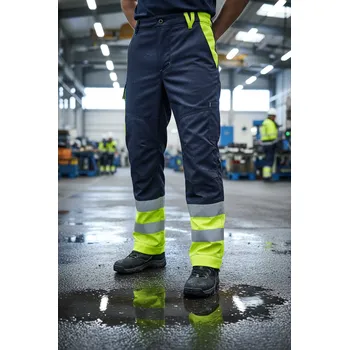 pracovní souprava GoodPro Kalhoty OTAKAR Hi-Vis pas Multi Norm Velikost XXL/194cm žlutá/navy