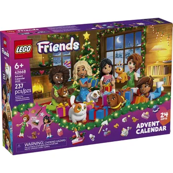 Hračka LEGO FRIENDS Adventní kalendář 2025 rozkládací s herní plochou | 30887