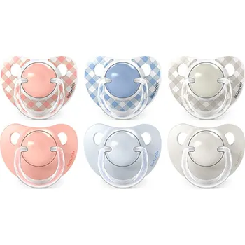 dudlíky SUAVINEX | Dudlík anatomický silikon 0/6m 2 ks WILD & FREE