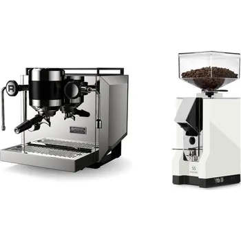 Kávovar Rocket Espresso Bicocca, stainless silver + Eureka Mignon…