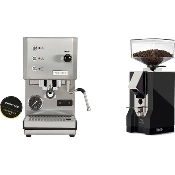 Kávovar Profitec GO, brushed stainless steel + Eureka Mignon Silenzio…