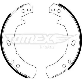 Brzdová čelist Sada brzdových čelistí TOMEX C TX 23-24