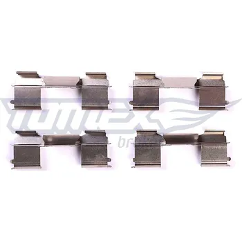 Přislušenství brzdového systému Sada příslušenství, obložení kotoučové brzdy TOMEX C TX 44-06