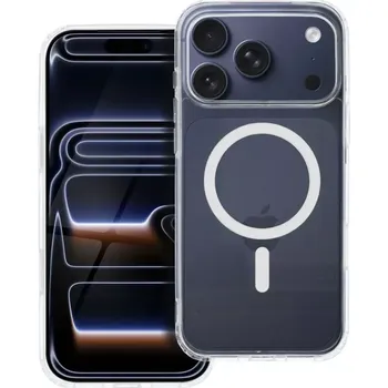 Pouzdro na mobilní telefon Drop Glue Colorful Ring Mag Cover iPhone 17 Pro Max – bílý (Stylové pouzdro Drop Glue Colorful Ring Mag Cover kompatibilní s MagSafe pro Apple iPhone 17 Pro Max (Full Ring) – bílé, odolné a elegantní)