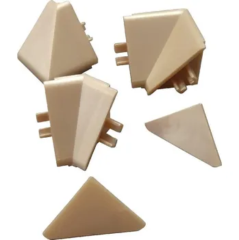 Nábytkové kování TL20 sada rohů zlatá