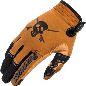 Chránič ruky pro motocykl Fasthouse Speed Style Sanguaro Bennet Glove Camel Velikost: S