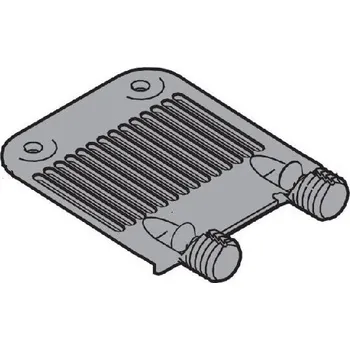 Stabilizátor čela a dna plast šedý