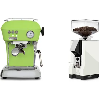 Kávovar Ascaso Dream ONE, Fresh Pistachio + Eureka Mignon Silenzio 55,…
