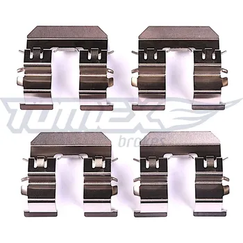 Přislušenství brzdového systému Sada příslušenství, obložení kotoučové brzdy TOMEX C TX 44-37