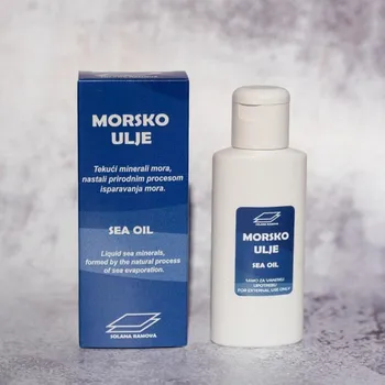 Koupelová sůl Mořský olej - tekuté mořské minerály, 1+1 výhodné balení