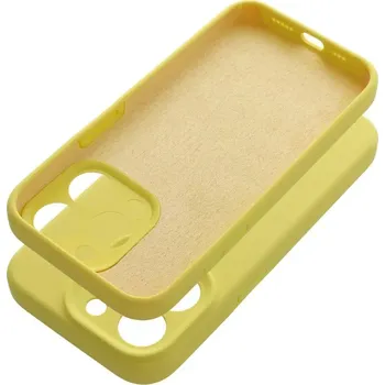 Pouzdro na mobilní telefon Pouzdro SILICONE 2mm pro IPHONE 17 lemon