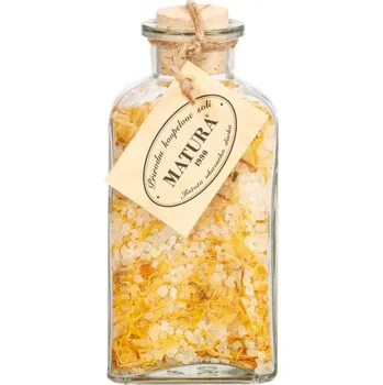 Koupelová sůl Koupelová sůl s měsíčkem a pomerančem - karafa 330g