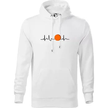 Pánská mikina Ekg Hokejbal - Mikina pánská Cape s kapucí - 5XL ( Bílá )