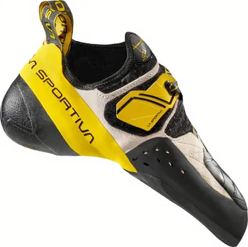 Lezečky Lezečky LA SPORTIVA SOLUTION, White/Yellow velikost bot 39,5