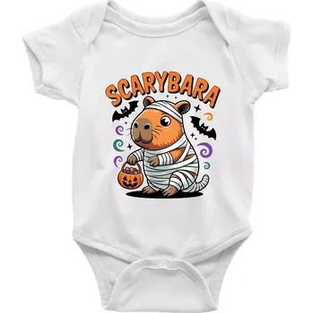 Kojenecký body SCARYBARA - Body kojenecké s krátkým rukávem - Krátký r. 12-18 měs ( Bílá )