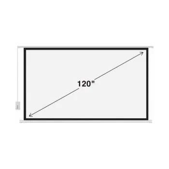 Projekční plátno Deluxx Elektrické projekční plátno s dálkovým ovládáním Camrock Matte ER 120