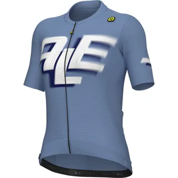 cyklistický dres ALÉ Cyklistický dres s krátkým rukávem - SAUVAGE PR-E - modrá/bílá XL