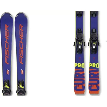Sjezdové lyže Fischer THE CURV PRO JRS + FS7 CA JRS 22/23 - délka: 130cm