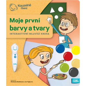 ALBI Kouzelné čtení Kniha interaktivní Moje první barvy a tvary | 379929