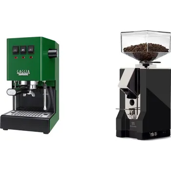 Kávovar Gaggia Classic E24 BC, green + Eureka Mignon Silenzio 55, CR…