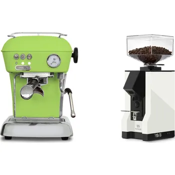 Kávovar Ascaso Dream ONE, Fresh Pistachio + Eureka Mignon Silenzio 55,…