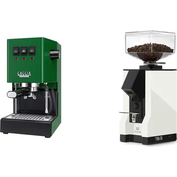 Kávovar Gaggia Classic E24 BC, green + Eureka Mignon Silenzio 55, BL…