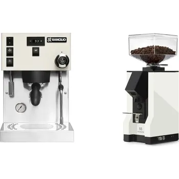Kávovar Rancilio Silvia PRO X, white + Eureka Mignon Silenzio 55, BL…