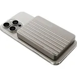 CubeNest S1B2 MagSafe powerbanka (10000 mAh) přírodní titan