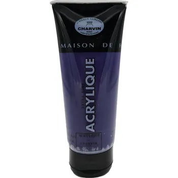 Speciální výtvarná barva Charvin Paris Akrylová barva Extra Fine Ultramarine violet 579 tuba 200ml