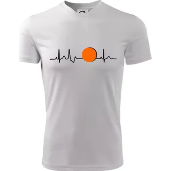 Ekg Hokejbal - Dětské triko sportovní (dresovina) - 158 cm/12 let ( Bílá )