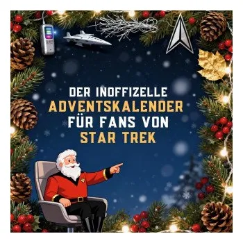 Komiks pro dospělé Der inoffizielle Adventskalender für Fans von Star Trek (Brožovaná)