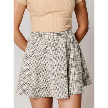 Dámská sukně Sinsay - Kostkovaná minisukně - vícebarevná - 988EY-MLC - 988EY-MLC-XXL