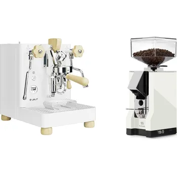 Kávovar Lelit Bianca PL162T V3, white + Eureka Mignon Silenzio 55, CR…