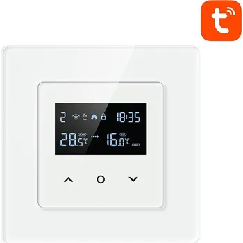 Termostat Inteligentní termostat Avatto WT200-16A-W Elektrické vytápění 16A WiFi TUYA