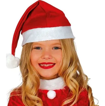 Karnevalový doplněk GUIRCA Čepice santa claus, dětská, vánoce, 3 ks