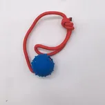 Míček na šňůrce průměr 5 cm Barva: modrá