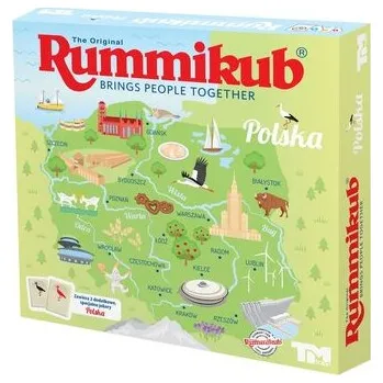 Desková hra Gra logiczna Rummikub limitowana edycja Polska, TM Toys